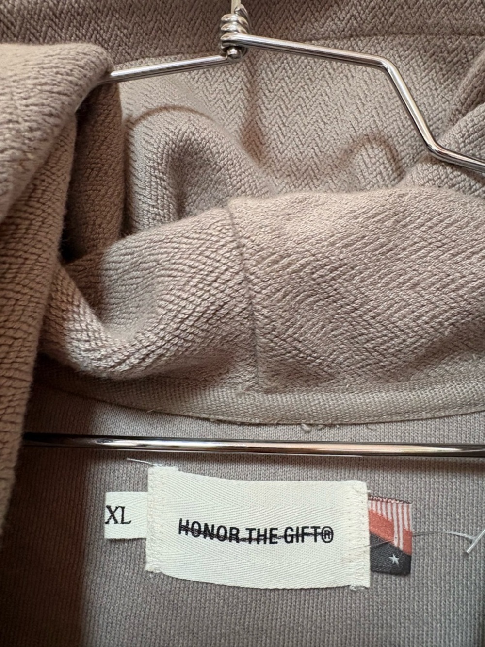 NWOT Honor The Gift Race Herringbone Hoodie Size XL Men’s - Picture 9 of 16